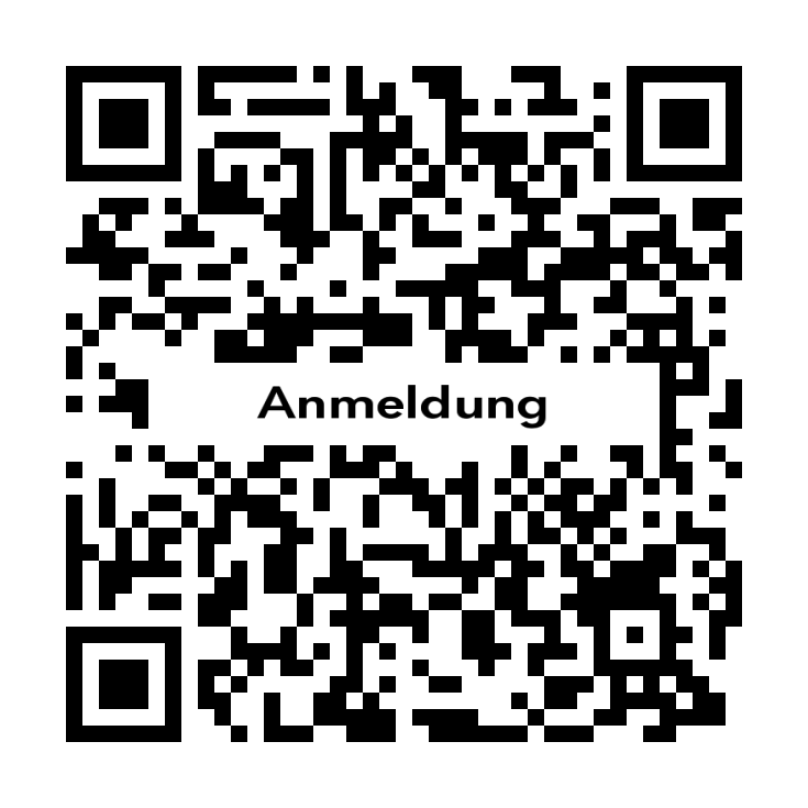 QR Code zur Anmeldung